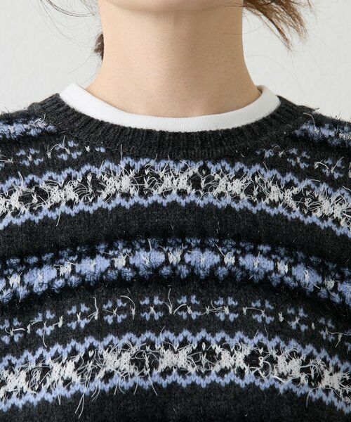 russet / ラシット ニット・セーター | フェアアイルクロップドニット | 詳細17