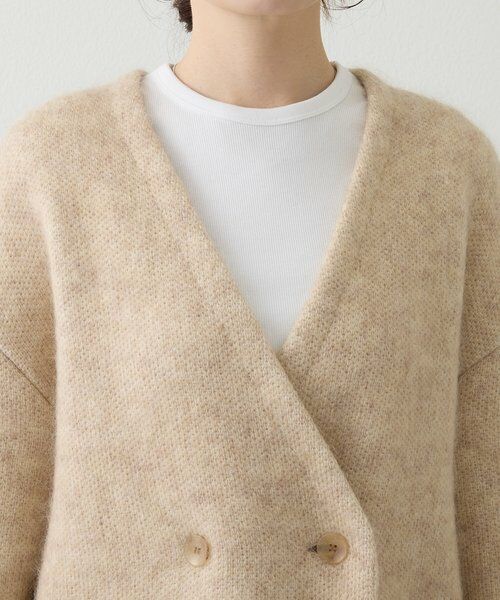 russet / ラシット その他アウター | モヘアダブルニットコート | 詳細7