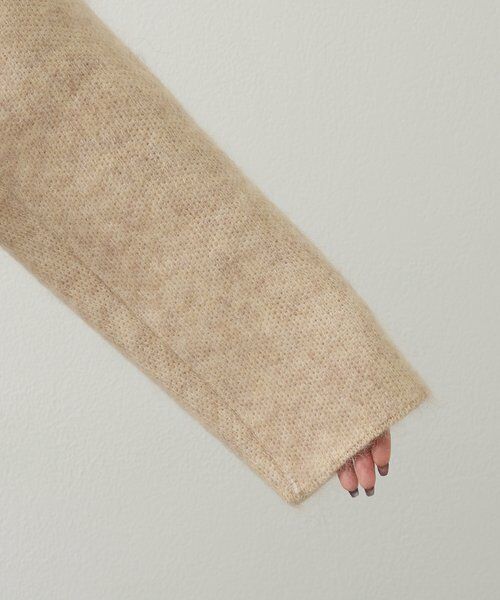 russet / ラシット その他アウター | モヘアダブルニットコート | 詳細8