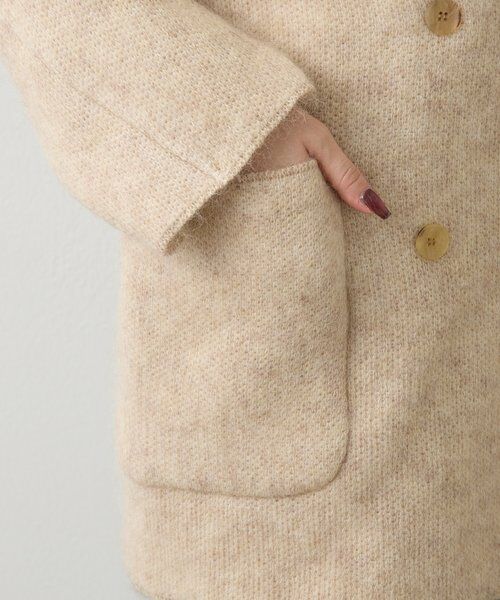 russet / ラシット その他アウター | モヘアダブルニットコート | 詳細9