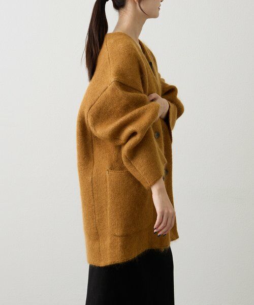 russet / ラシット その他アウター | モヘアダブルニットコート | 詳細15