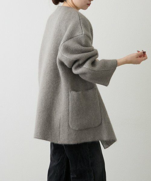 russet / ラシット その他アウター | モヘアダブルニットコート | 詳細21