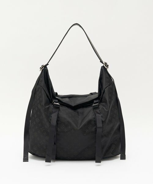 russet / ラシット ショルダーバッグ | ナイロンジャガードメタルバックルショルダーバッグ L | 詳細1