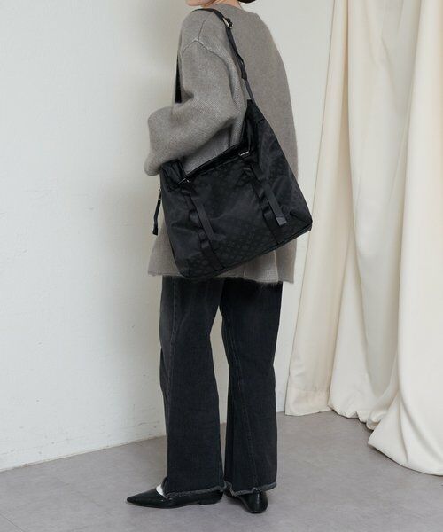 russet / ラシット ショルダーバッグ | ナイロンジャガードメタルバックルショルダーバッグ L | 詳細19