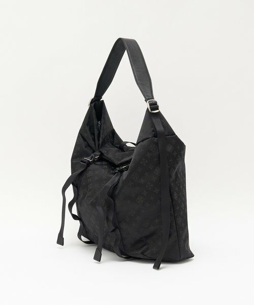 russet / ラシット ショルダーバッグ | ナイロンジャガードメタルバックルショルダーバッグ L | 詳細2