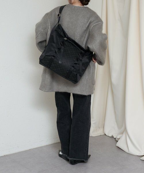 russet / ラシット ショルダーバッグ | ナイロンジャガードメタルバックルショルダーバッグ L | 詳細20