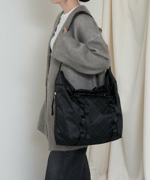 russet / ラシット ショルダーバッグ | ナイロンジャガードメタルバックルショルダーバッグ L | 詳細22