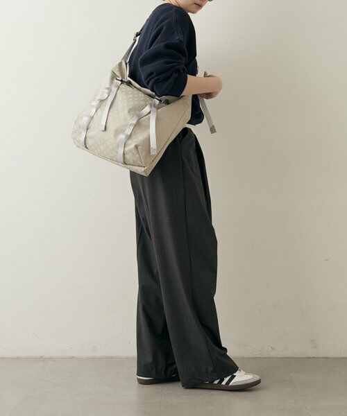 russet / ラシット ショルダーバッグ | ナイロンジャガードメタルバックルショルダーバッグ L | 詳細25