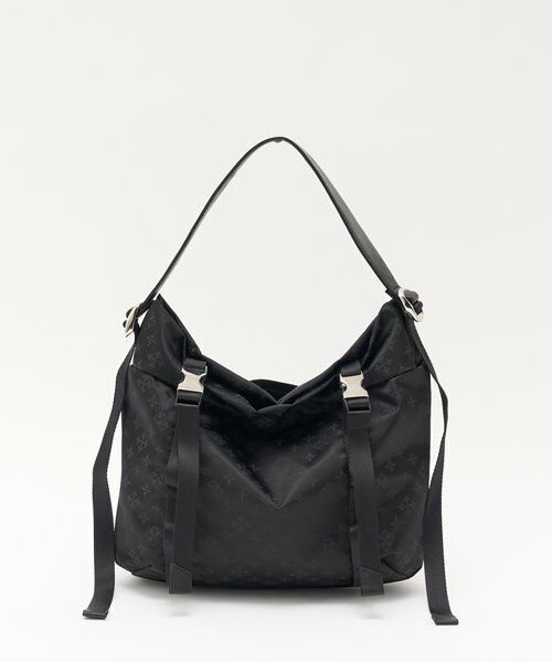 russet / ラシット ショルダーバッグ | ナイロンジャガードメタルバックルショルダーバッグ M | 詳細1