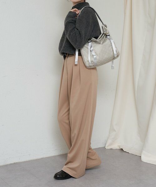 russet / ラシット ショルダーバッグ | ナイロンジャガードメタルバックルショルダーバッグ M | 詳細23