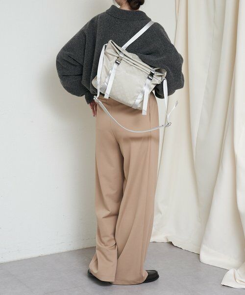 russet / ラシット ショルダーバッグ | ナイロンジャガードメタルバックルショルダーバッグ M | 詳細27