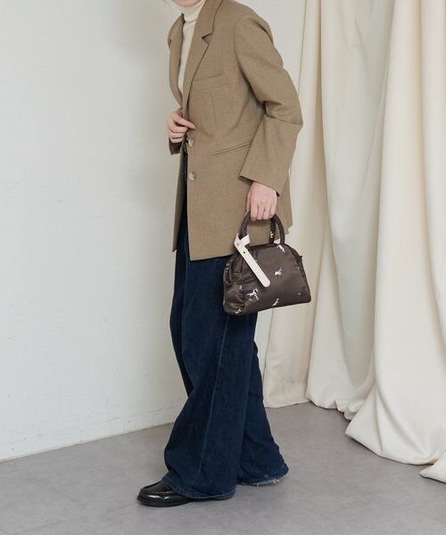 russet / ラシット ショルダーバッグ | WOODLANDER 2WAYミニショルダーバッグ | 詳細19