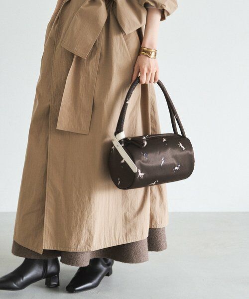 russet / ラシット ボストンバッグ | WOODLANDER ミニボストンバッグ | 詳細23