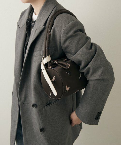 russet / ラシット ボストンバッグ | WOODLANDER ミニボストンバッグ | 詳細25