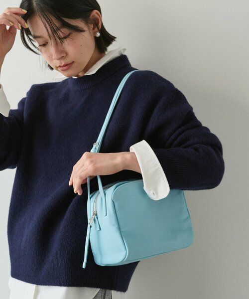 russet / ラシット トートバッグ | kuubo ボックストートバッグ（スカイブルー）