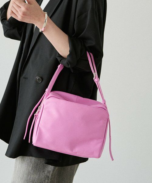 russet / ラシット トートバッグ | kuubo ボックストートバッグ（ローズ）