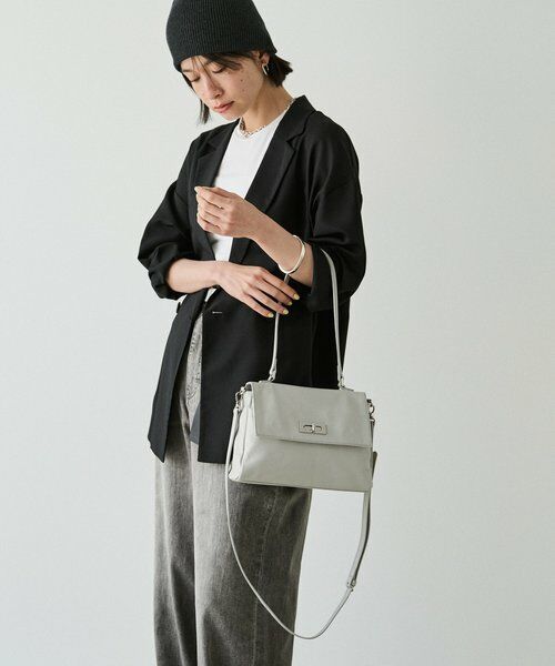 russet / ラシット トートバッグ | 《@__sereko.r__企画》ソフトレザーフラップミニトートバッグ | 詳細3