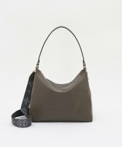 russet / ラシット ショルダーバッグ | 《本革/500g》エンボスモノグラム2WAYショルダーバッグ