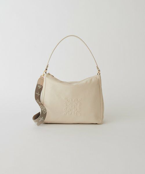 russet / ラシット ショルダーバッグ | エンボスモノグラム2WAYショルダーバッグ | 詳細1