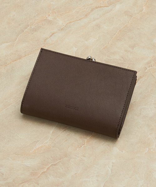 russet / ラシット 財布・コインケース・マネークリップ | がま口折財布（ダークブラウン）