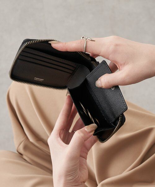 russet / ラシット 財布・コインケース・マネークリップ | ラウンドジップハーフウォレット | 詳細16