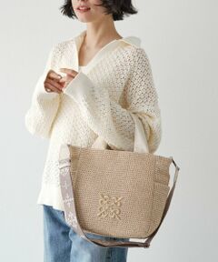 russet / ラシット トートバッグ | ナイロンラフィア2WAYトートバッグ