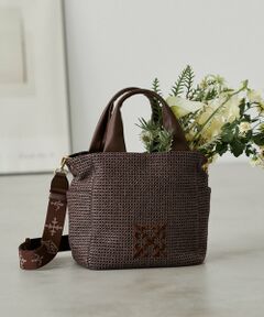 russet / ラシット トートバッグ | ナイロンラフィア2WAYトートバッグ