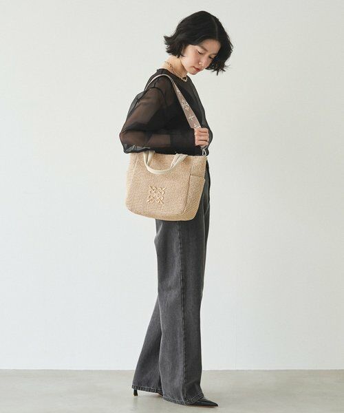 russet / ラシット トートバッグ | ナイロンラフィア2WAYトートバッグ | 詳細18