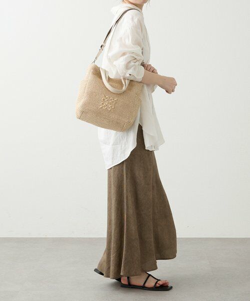 russet / ラシット トートバッグ | ナイロンラフィア2WAYトートバッグ | 詳細26