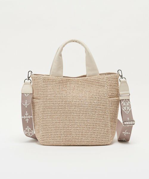 russet / ラシット トートバッグ | ナイロンラフィア2WAYトートバッグ | 詳細3