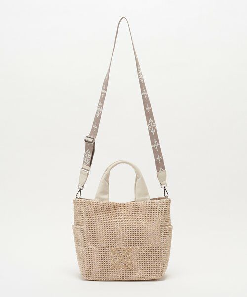 russet / ラシット トートバッグ | ナイロンラフィア2WAYトートバッグ | 詳細6