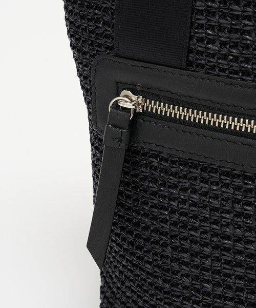 russet / ラシット ショルダーバッグ | ナイロンラフィア×クラウズナイロン コンビ2WAYミニトートバッグ | 詳細19