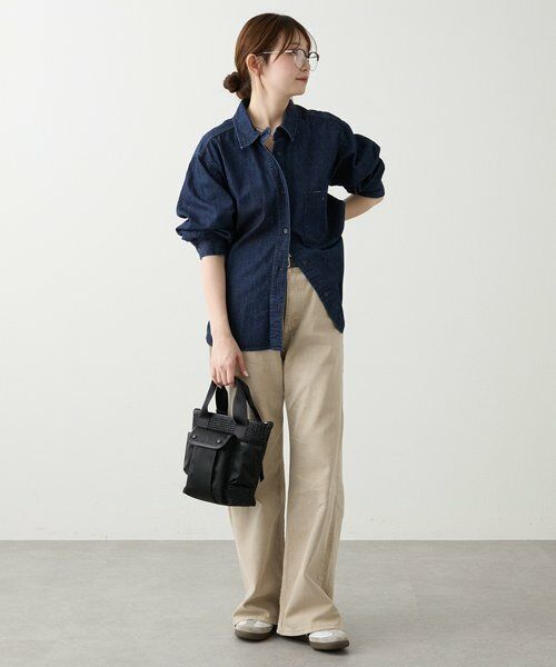 russet / ラシット ショルダーバッグ | ナイロンラフィア×クラウズナイロン コンビ2WAYミニトートバッグ | 詳細27