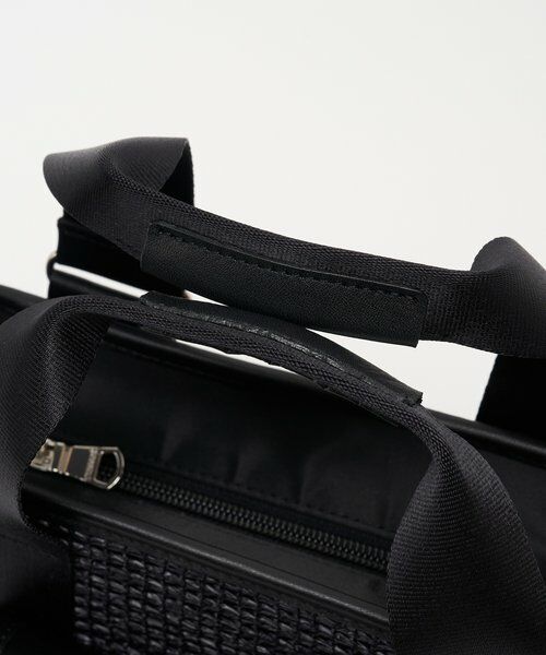 russet / ラシット ショルダーバッグ | ナイロンラフィア×クラウズナイロン コンビ2WAYミニトートバッグ | 詳細12