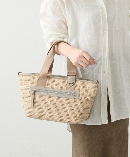 russet / ラシット トートバッグ | ナイロンラフィア×クラウズナイロン コンビ2WAYトートバッグ | 詳細21