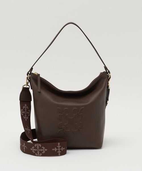 russet / ラシット ショルダーバッグ | 《WEB限定》スタンダードミニショルダーバッグ <エンボスモノグラム> | 詳細1