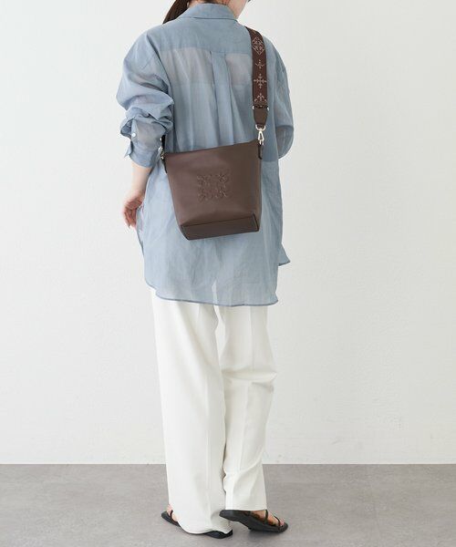 russet / ラシット ショルダーバッグ | 《WEB限定》スタンダードミニショルダーバッグ <エンボスモノグラム> | 詳細12