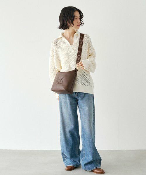 russet / ラシット ショルダーバッグ | 《WEB限定》スタンダードミニショルダーバッグ <エンボスモノグラム> | 詳細3