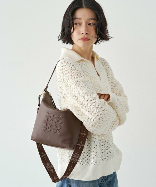 russet / ラシット ショルダーバッグ | 《WEB限定》スタンダードミニショルダーバッグ <エンボスモノグラム> | 詳細4