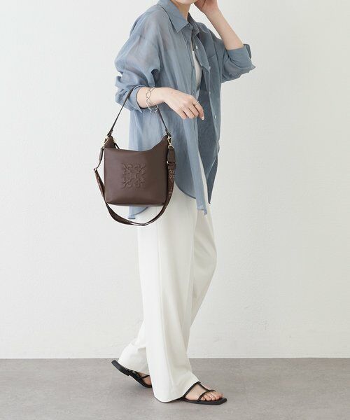 russet / ラシット ショルダーバッグ | 《WEB限定》スタンダードミニショルダーバッグ <エンボスモノグラム> | 詳細7