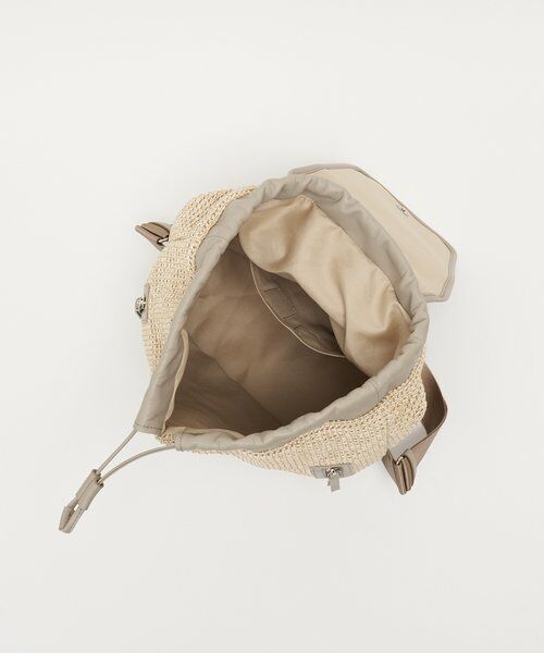 russet / ラシット リュック・バックパック | ナイロンラフィア×クラウズナイロンコンビリュックサック | 詳細11