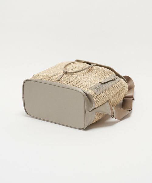 russet / ラシット リュック・バックパック | ナイロンラフィア×クラウズナイロンコンビリュックサック | 詳細14