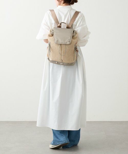 russet / ラシット リュック・バックパック | ナイロンラフィア×クラウズナイロンコンビリュックサック | 詳細16