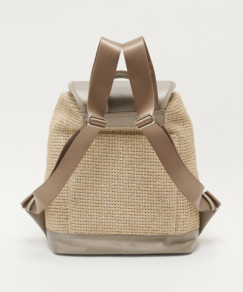 russet / ラシット リュック・バックパック | ナイロンラフィア×クラウズナイロンコンビリュックサック | 詳細3