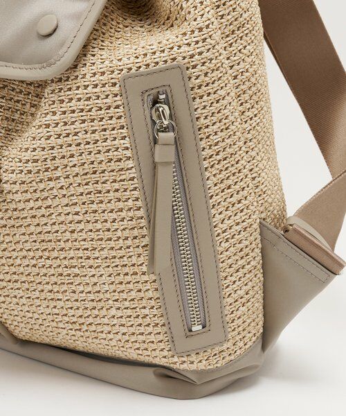 russet / ラシット リュック・バックパック | ナイロンラフィア×クラウズナイロンコンビリュックサック | 詳細4