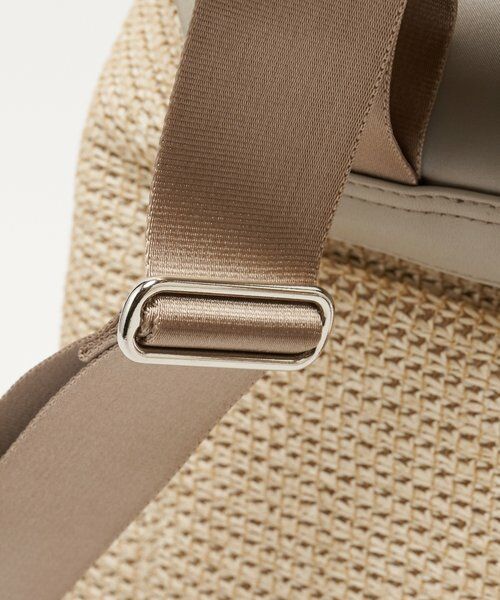 russet / ラシット リュック・バックパック | ナイロンラフィア×クラウズナイロンコンビリュックサック | 詳細5