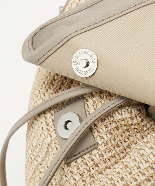 russet / ラシット リュック・バックパック | ナイロンラフィア×クラウズナイロンコンビリュックサック | 詳細9