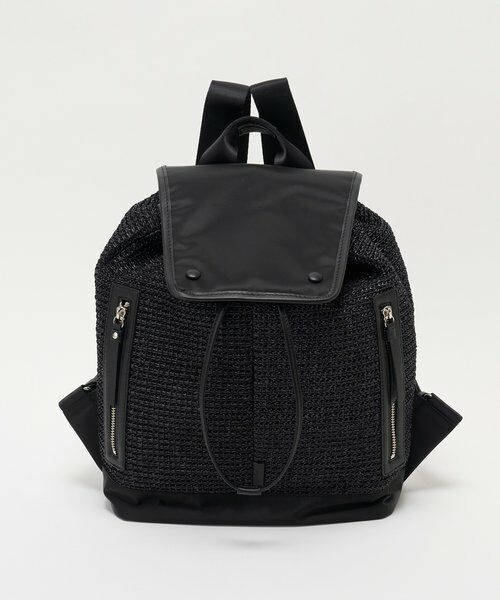 russet / ラシット リュック・バックパック | ナイロンラフィア×クラウズナイロンコンビリュックサック | 詳細18