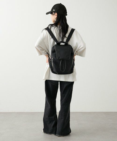 russet / ラシット リュック・バックパック | ナイロンラフィア×クラウズナイロンコンビリュックサック | 詳細21