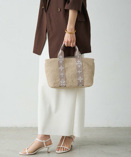 russet / ラシット トートバッグ | ナイロンラフィアデイリーミニトートバッグ | 詳細16